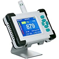 Los mejores  - Medidor de co2-Kecheer Detector de dióxido de carbono- Co2 detector analizador de gases co2 con termómetro y higrómetr…